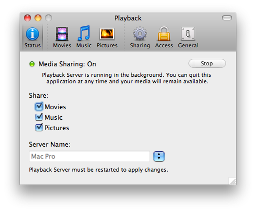 Playback Application For Mac